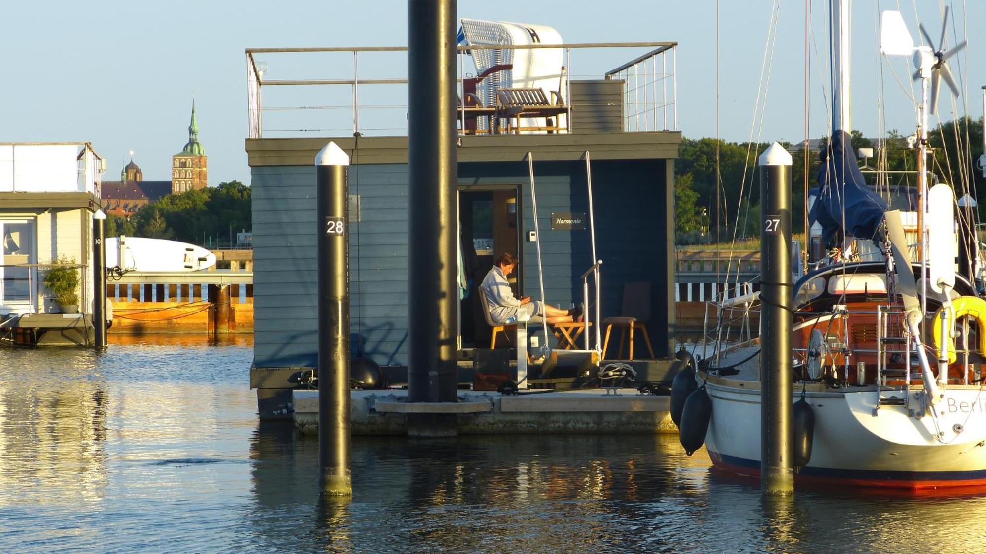 Hausboot Harmonie Hotell Stralsund Eksteriør bilde
